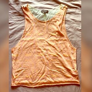 Beautiful Tank Top with Decorative Back